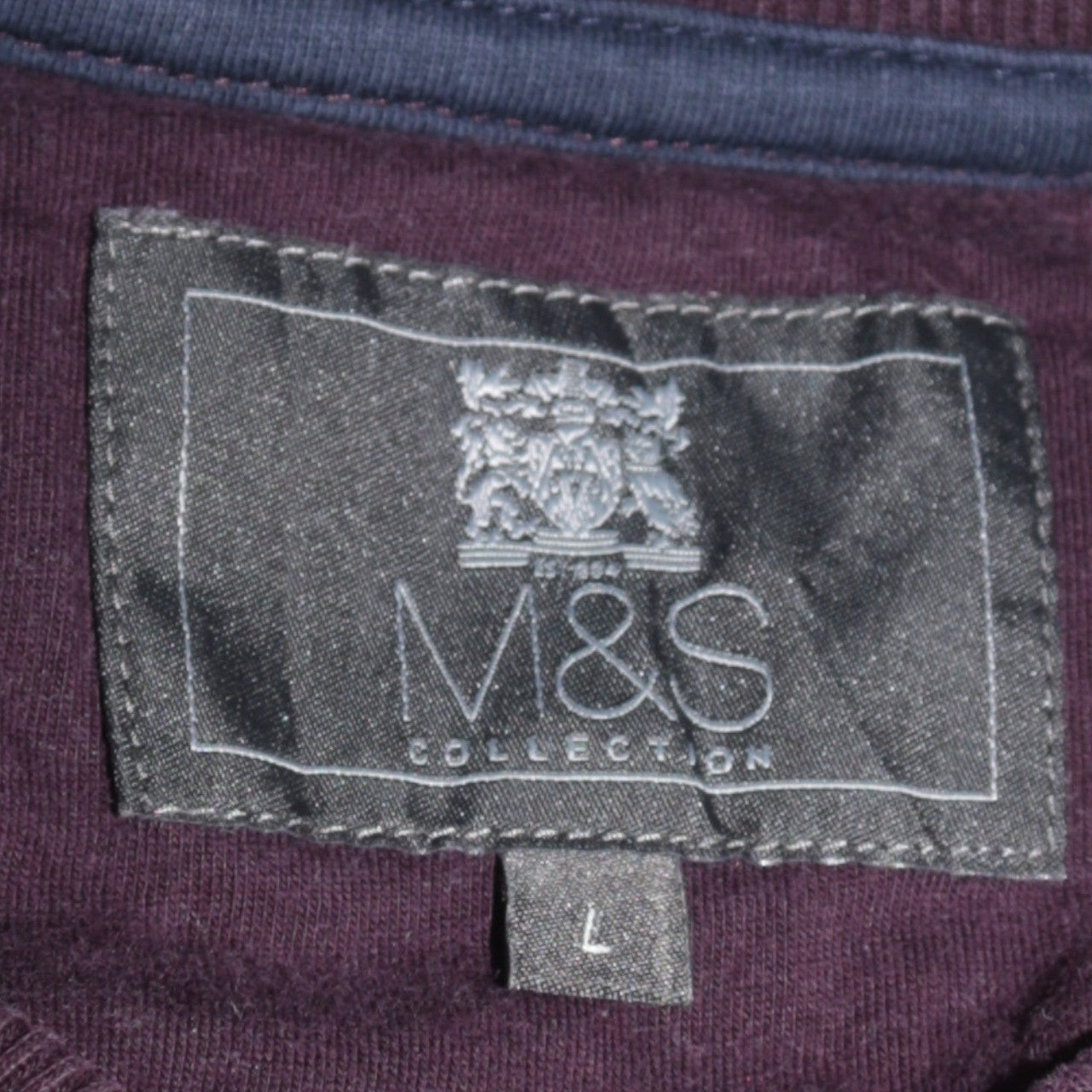 Mens UK Size L Marks and Spencer Brown Casual Walking Gym & Training Jacket