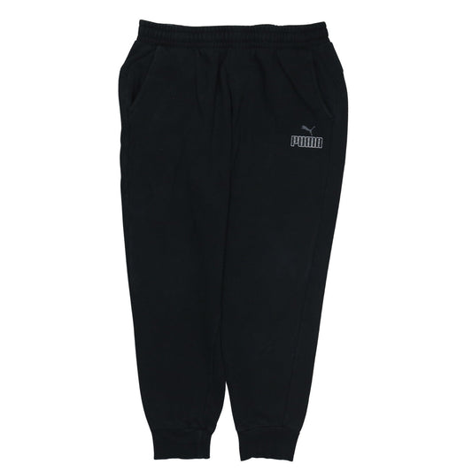 Mens UK Size XL PUMA Regular Fit Jogger Black Trousers