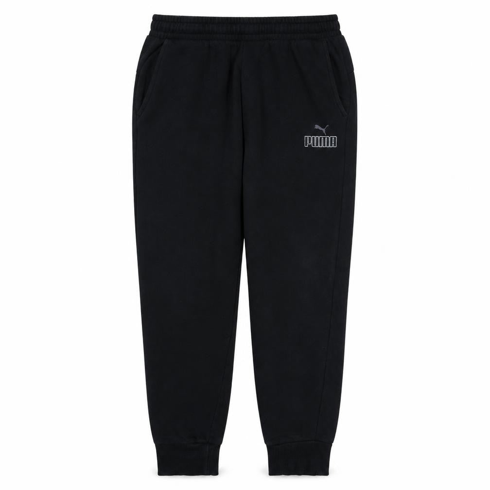 Mens UK Size XL PUMA Regular Fit Jogger Black Trousers