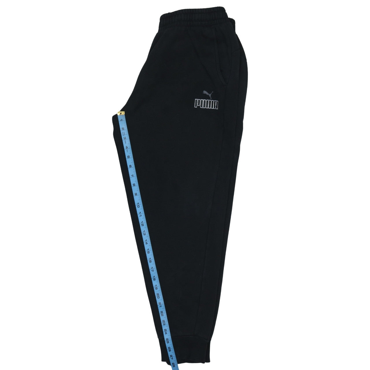 Mens UK Size XL PUMA Regular Fit Jogger Black Trousers