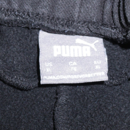 Mens UK Size XL PUMA Regular Fit Jogger Black Trousers