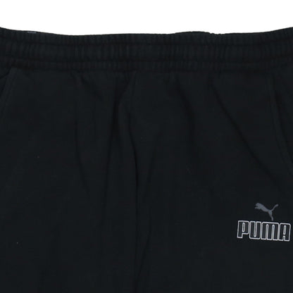 Mens UK Size XL PUMA Regular Fit Jogger Black Trousers