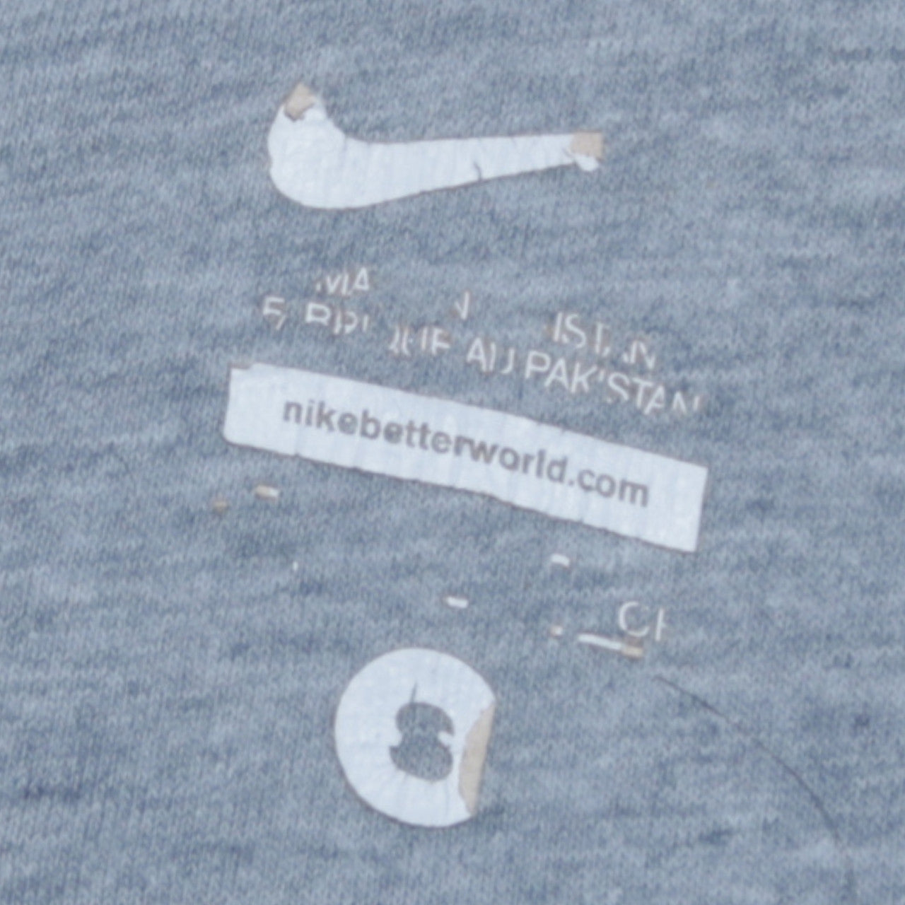 Mens UK Size M Nike Grey Pullover Hoodie