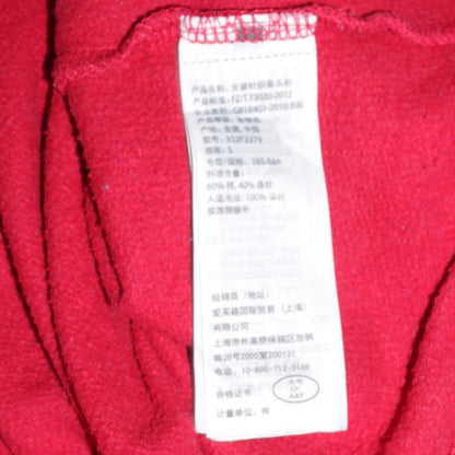 Mens UK Size S Hollister Red Pullover Hoodie
