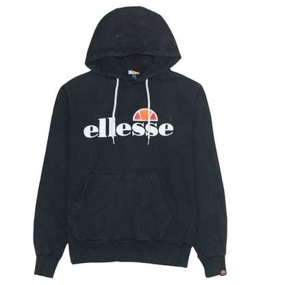 Womens UK Size 12 ellesse Black Pullover Hoodie