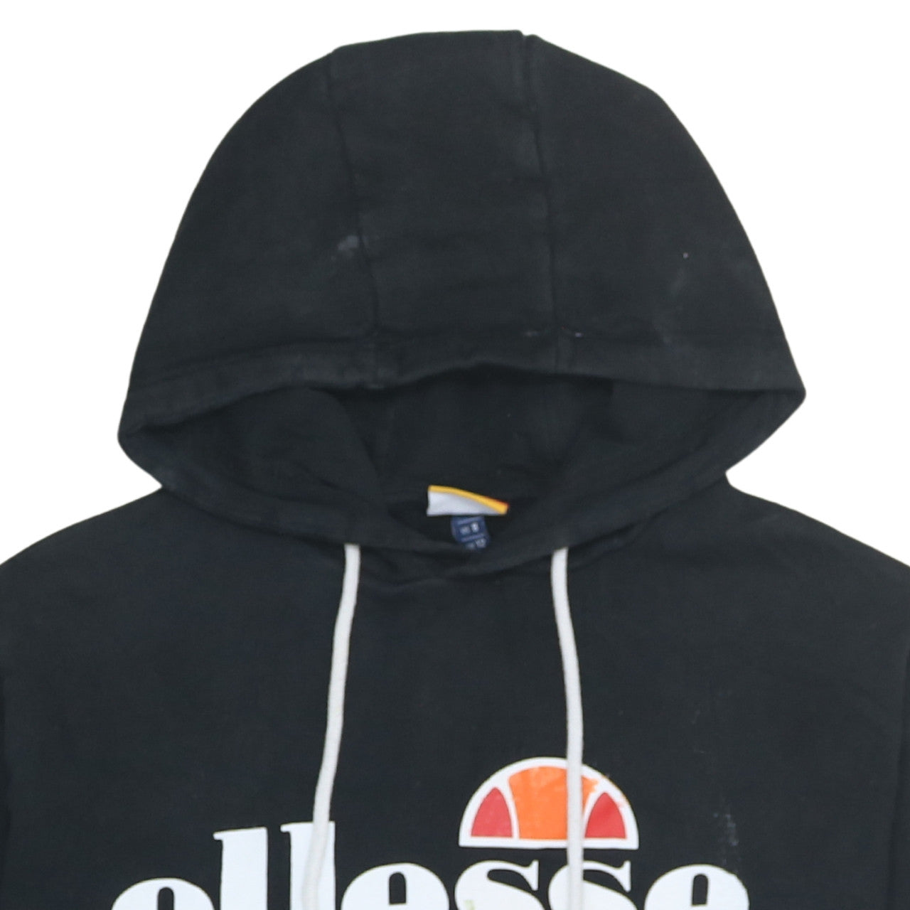 Womens UK Size 12 ellesse Black Pullover Hoodie