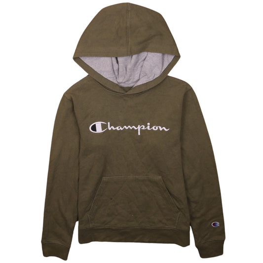 Boys UK Size L Champion Brown Pullover Hoodie