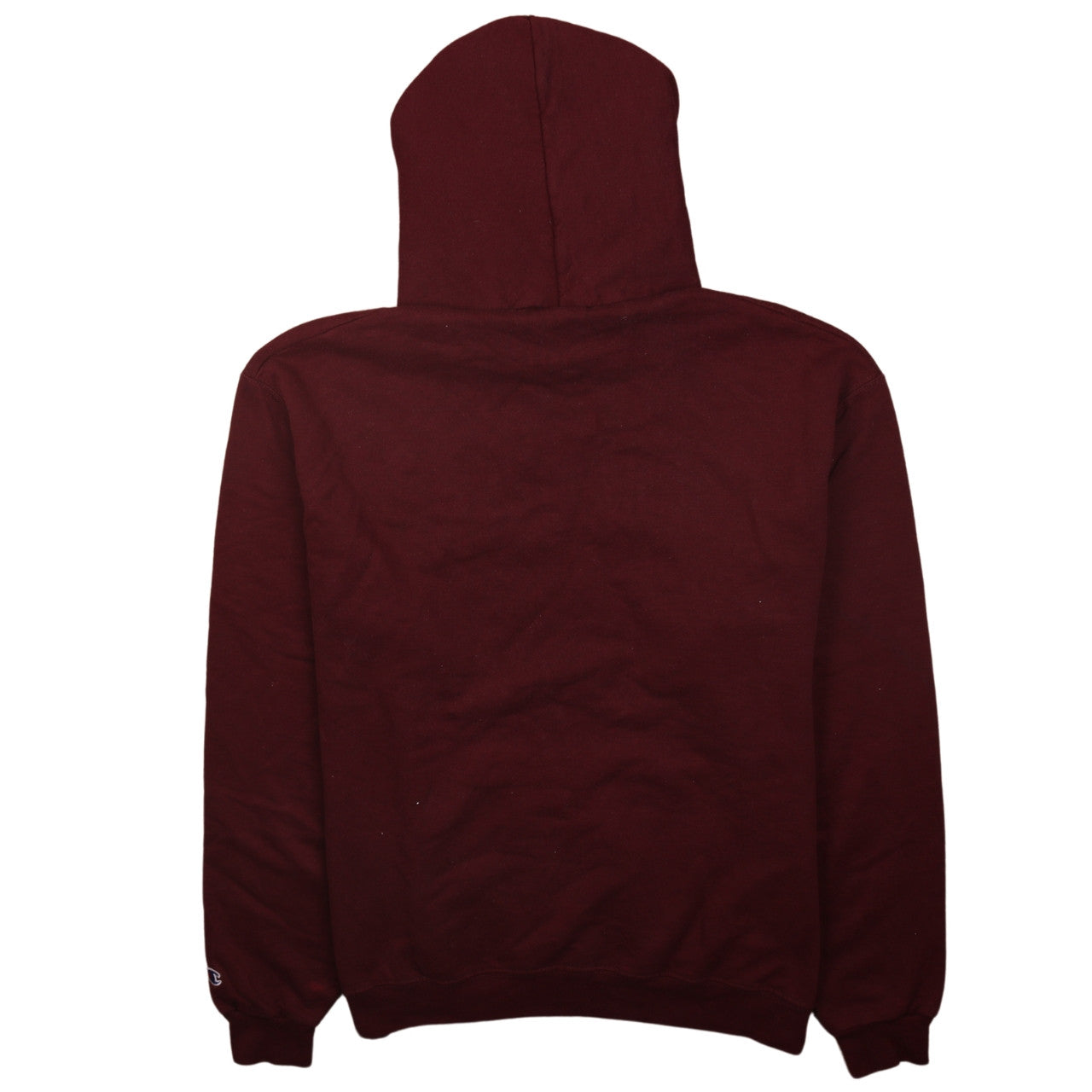 Mens UK Size L Champion Red Pullover Hoodie