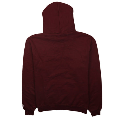 Mens UK Size L Champion Red Pullover Hoodie