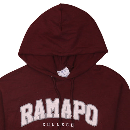 Mens UK Size L Champion Red Pullover Hoodie