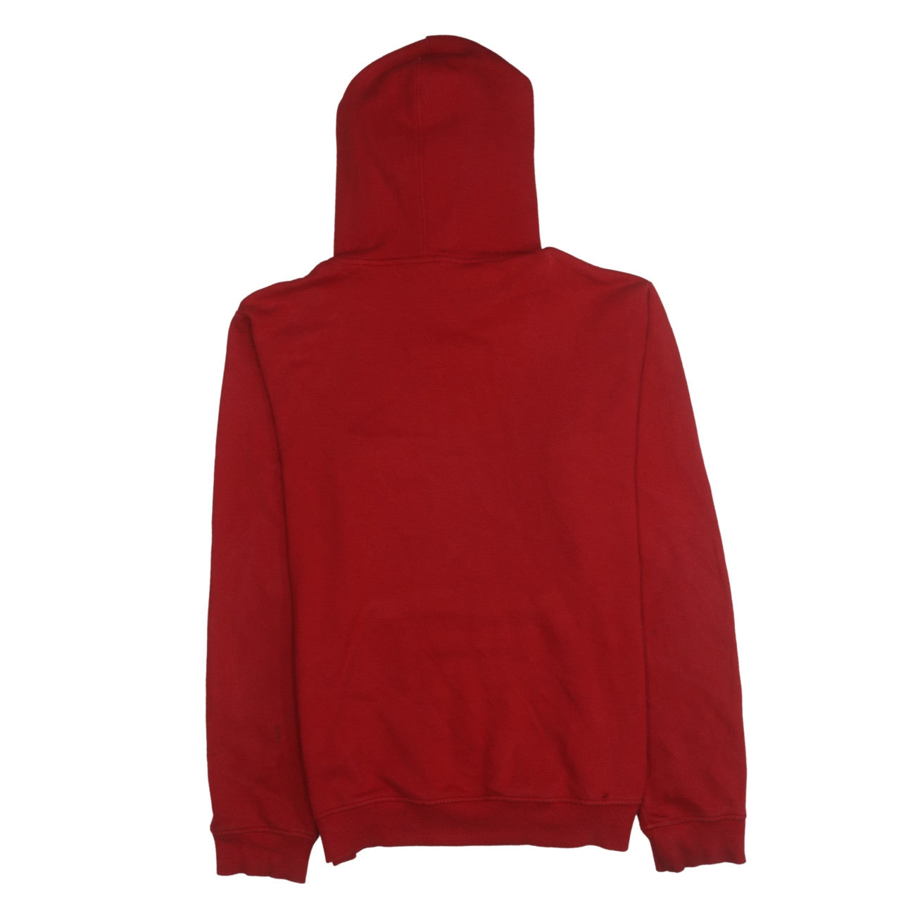 Mens UK Size L adidas Red Pullover Hoodie