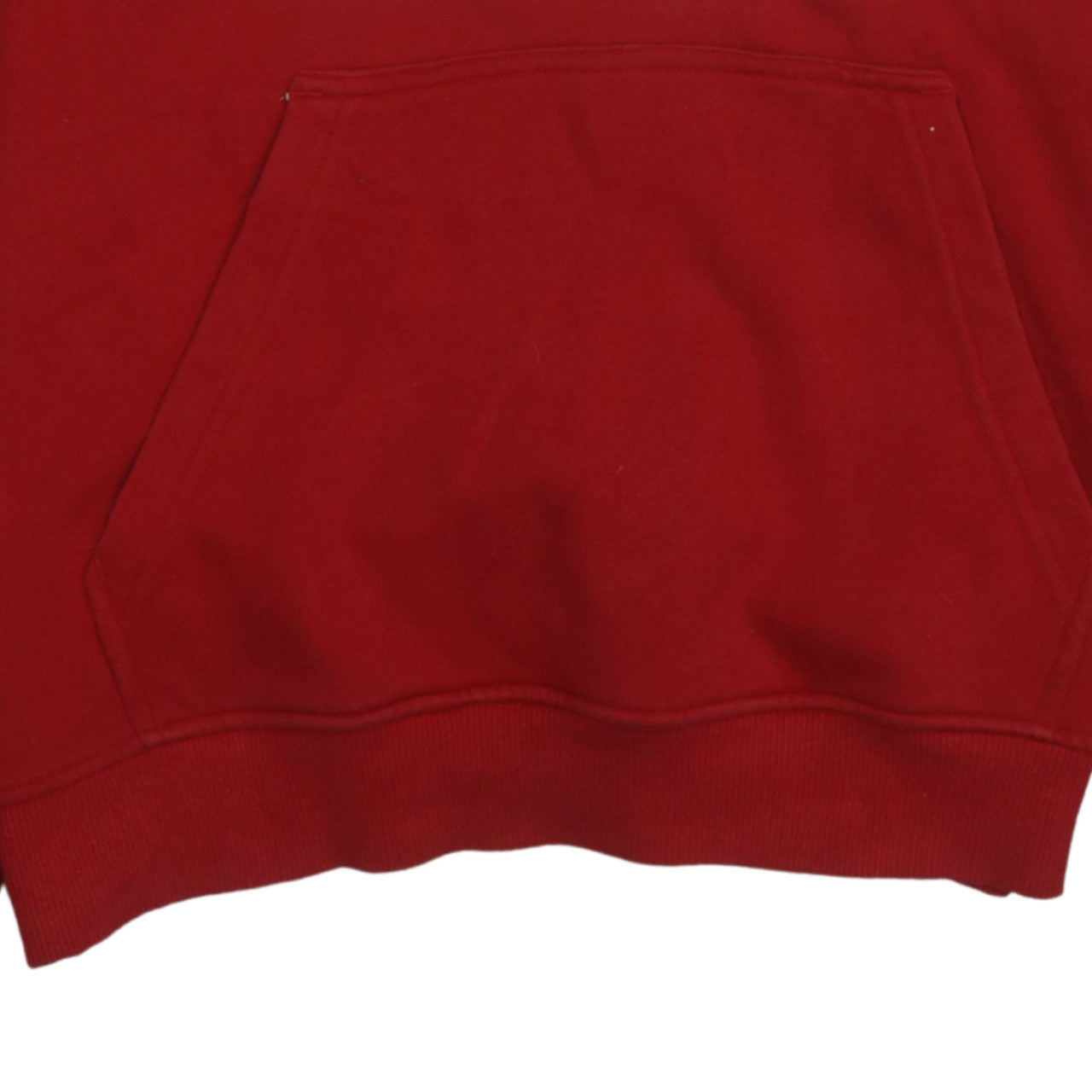 Mens UK Size L adidas Red Pullover Hoodie