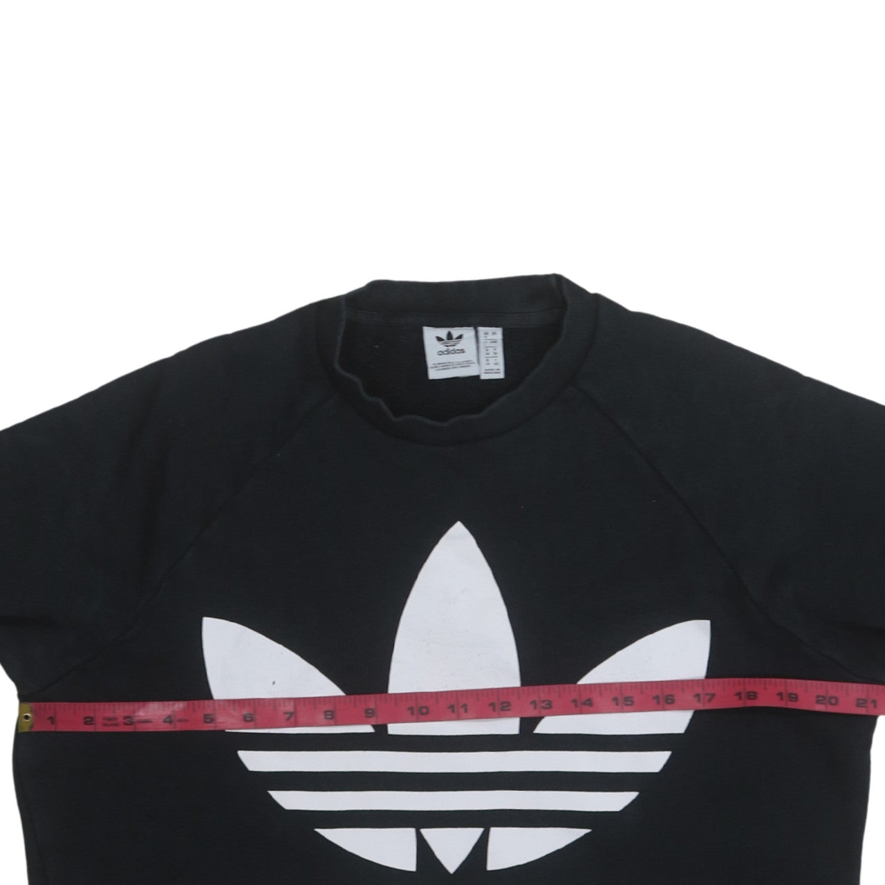 Womens UK Size 8 adidas Black Pullover Sweatshirt