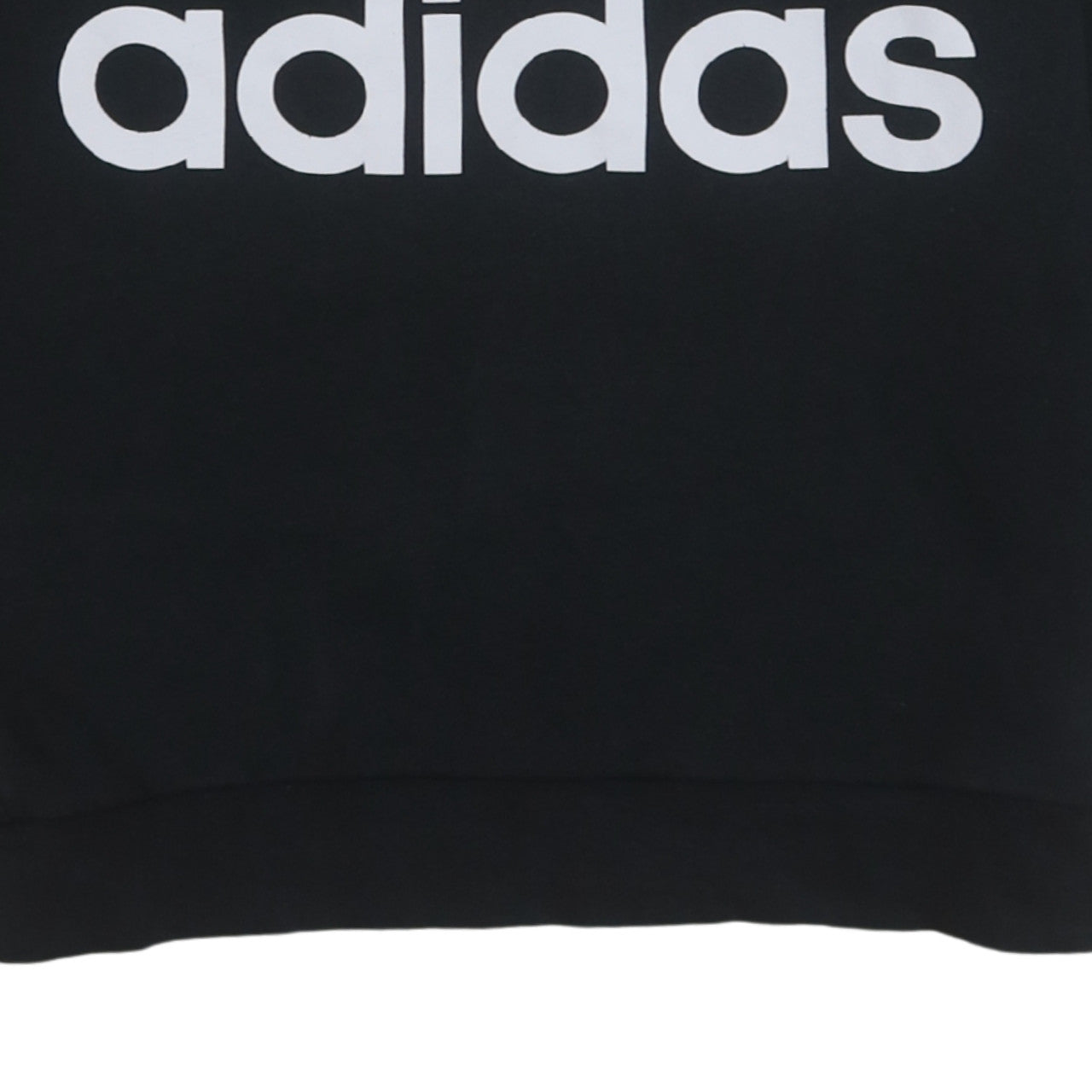 Womens UK Size 8 adidas Black Pullover Sweatshirt