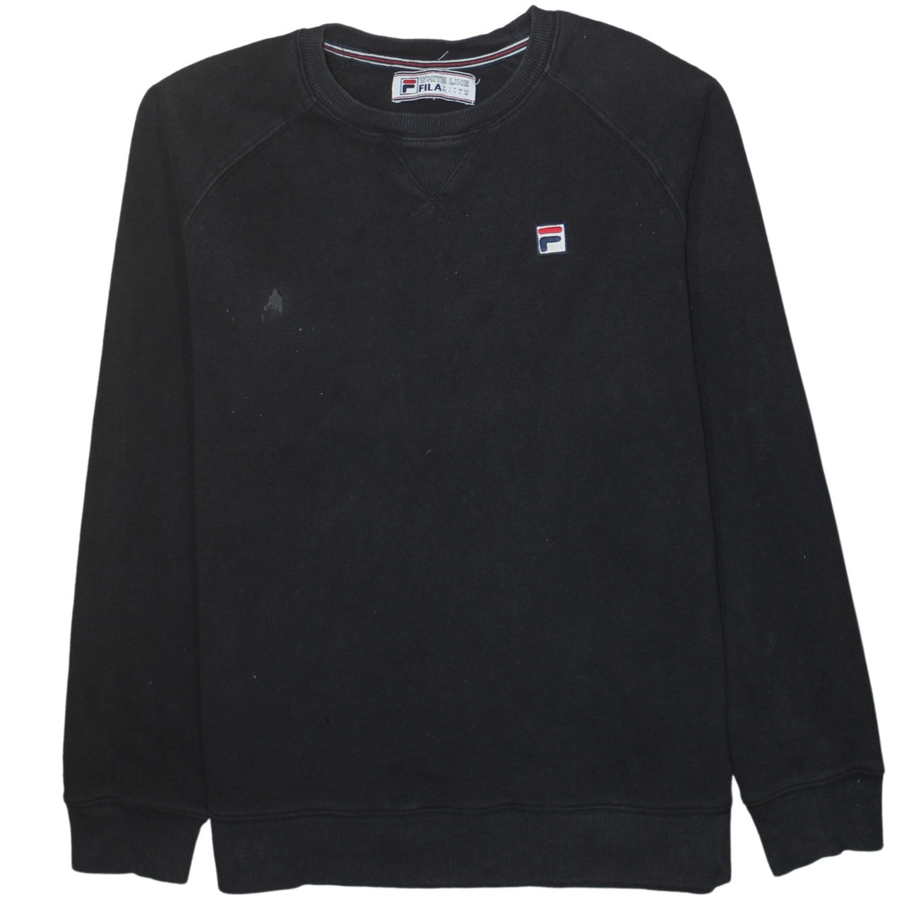 Mens UK Size L FILA Black Pullover Sweatshirt
