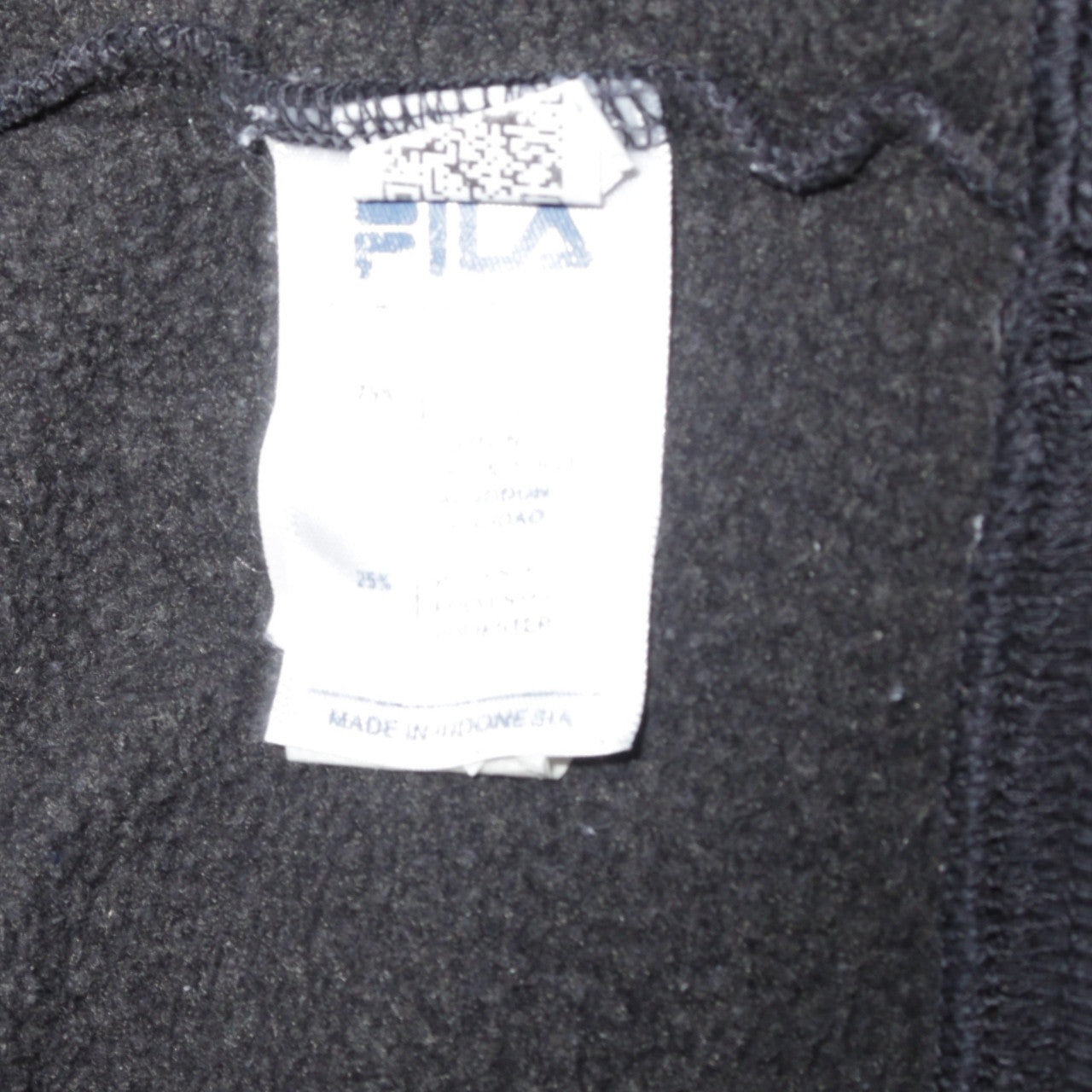 Mens UK Size L FILA Black Pullover Sweatshirt