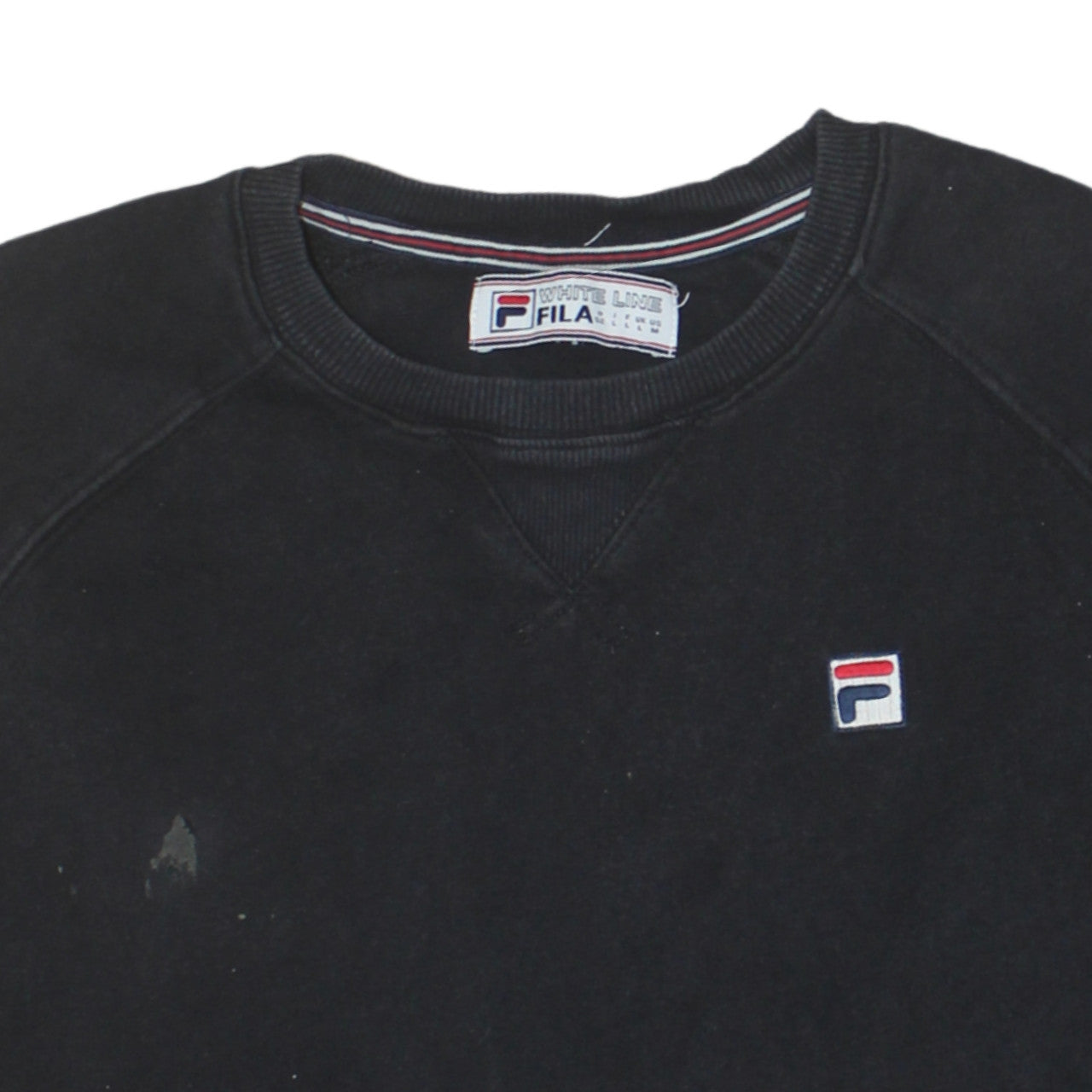 Mens UK Size L FILA Black Pullover Sweatshirt