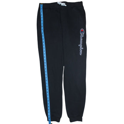 Champion Boys Black 2XL Sweatpants Jogger Trousers with Logo Embroidery