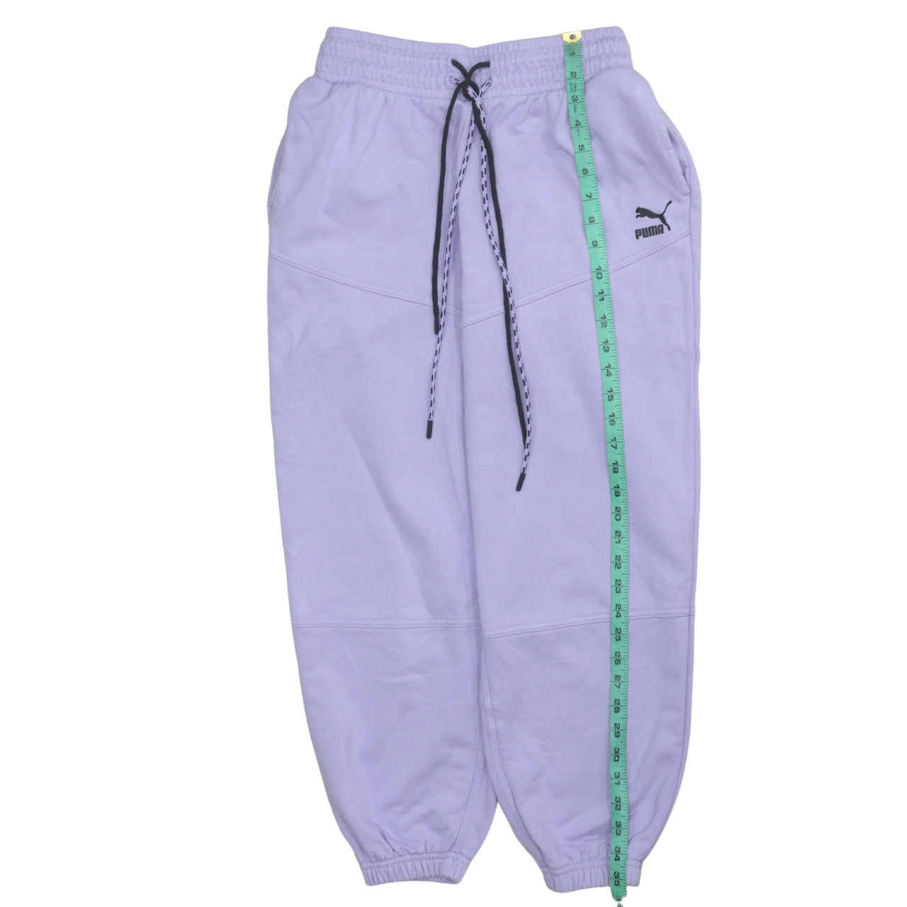 Womens UK Size S PUMA Relaxed Fit Jogger Purple Trousers