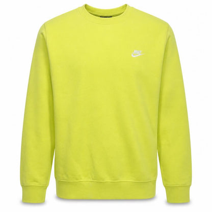 Mens UK Size M Nike Yellow Pullover Sweatshirt