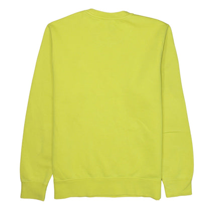 Mens UK Size M Nike Yellow Pullover Sweatshirt