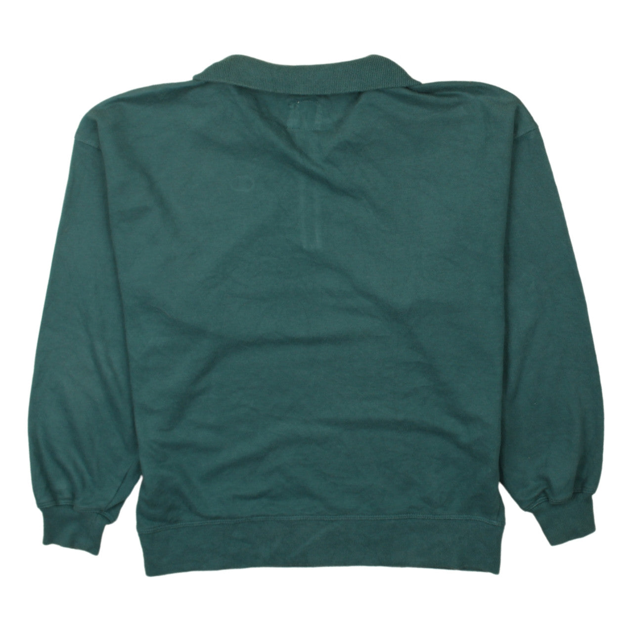 Mens UK Size S Champion Green 1/2 Zip Sweatshirt