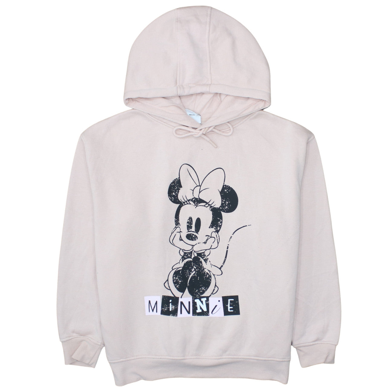 Womens UK Size L Disney Beige Pullover Hoodie