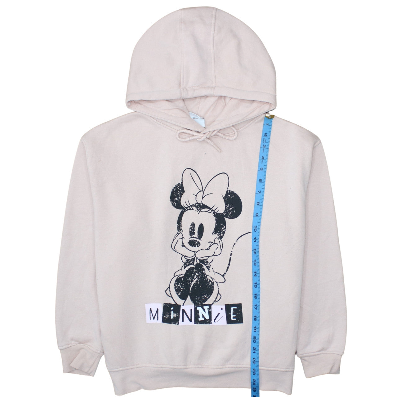 Womens UK Size L Disney Beige Pullover Hoodie