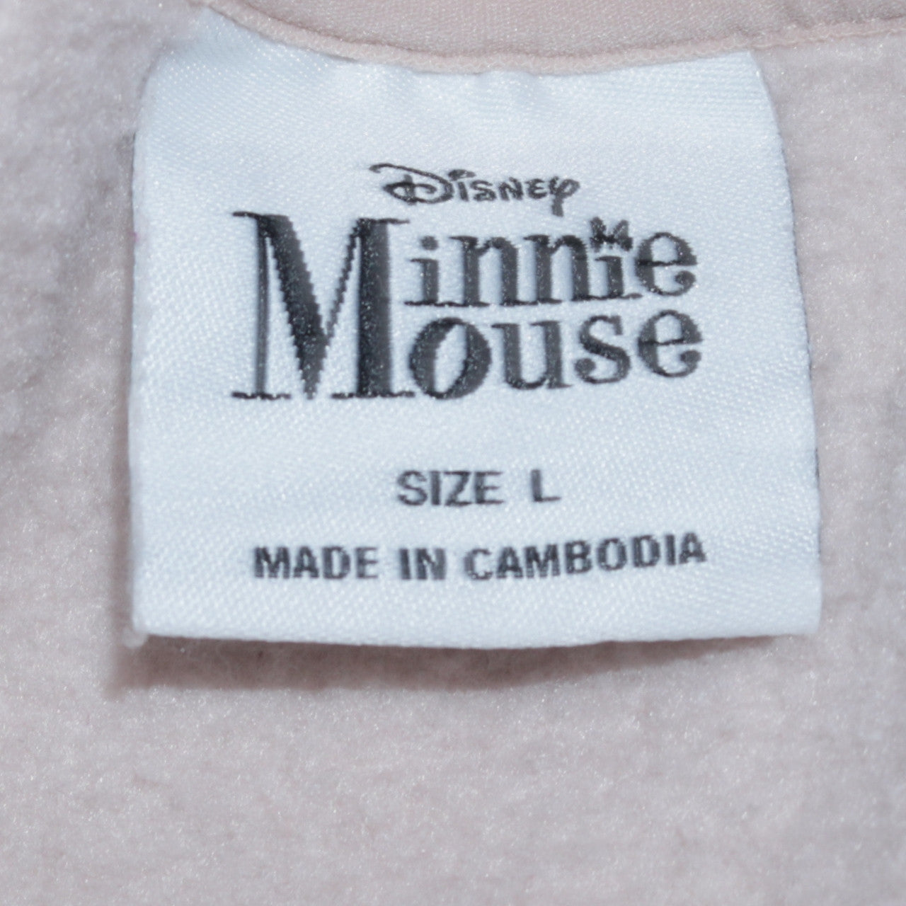 Womens UK Size L Disney Beige Pullover Hoodie