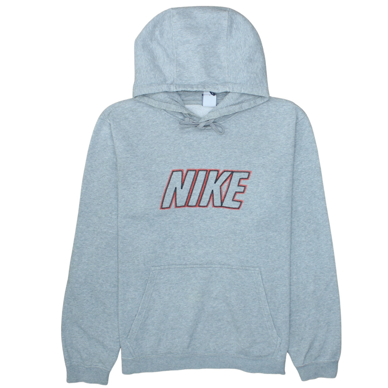 Mens UK Size L Nike Grey Pullover Hoodie
