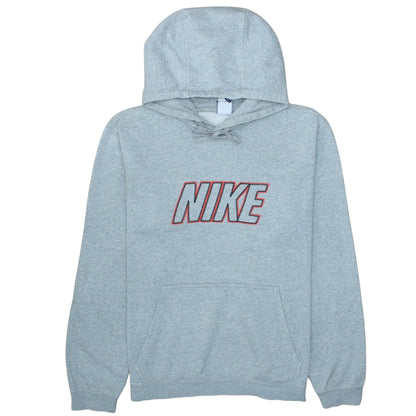Mens UK Size L Nike Grey Pullover Hoodie