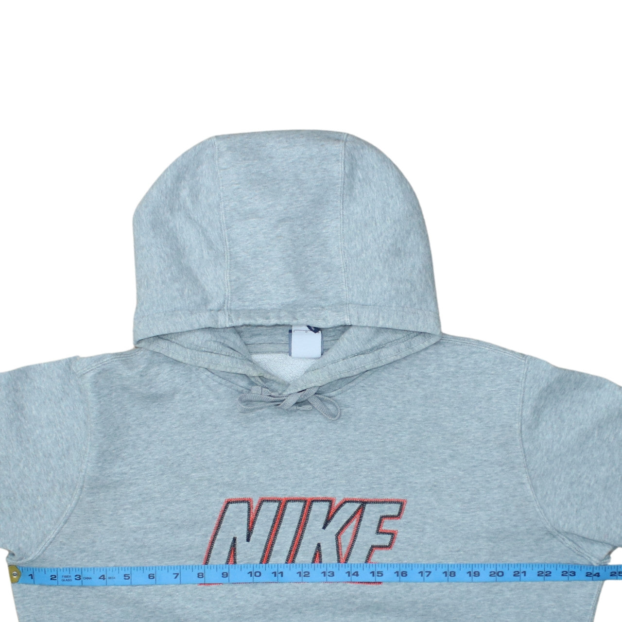 Mens UK Size L Nike Grey Pullover Hoodie