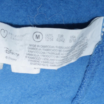 Womens UK Size M Disney Blue Pullover Hoodie