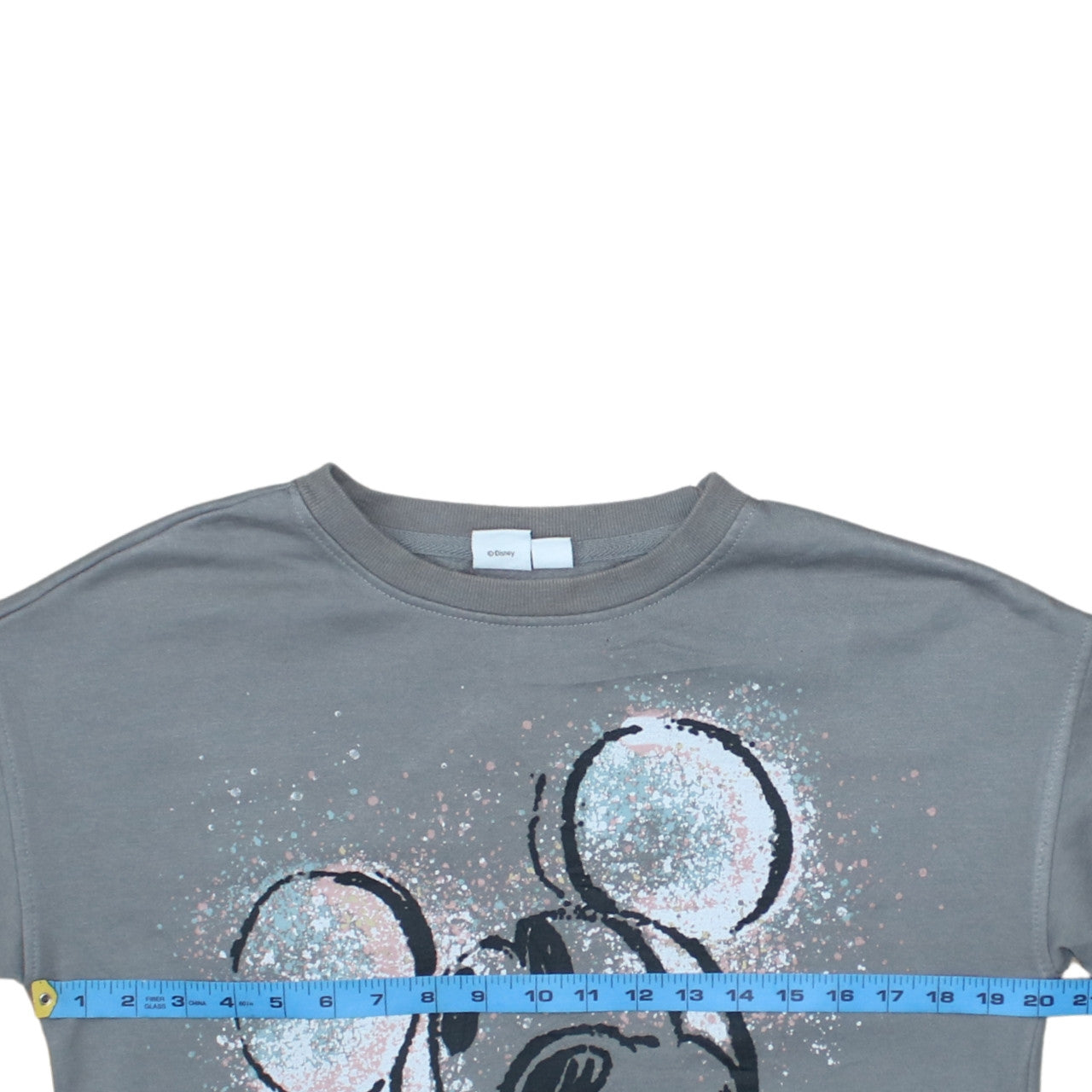 Womens UK Size XS Disney Grey Pullover Sweatshirt