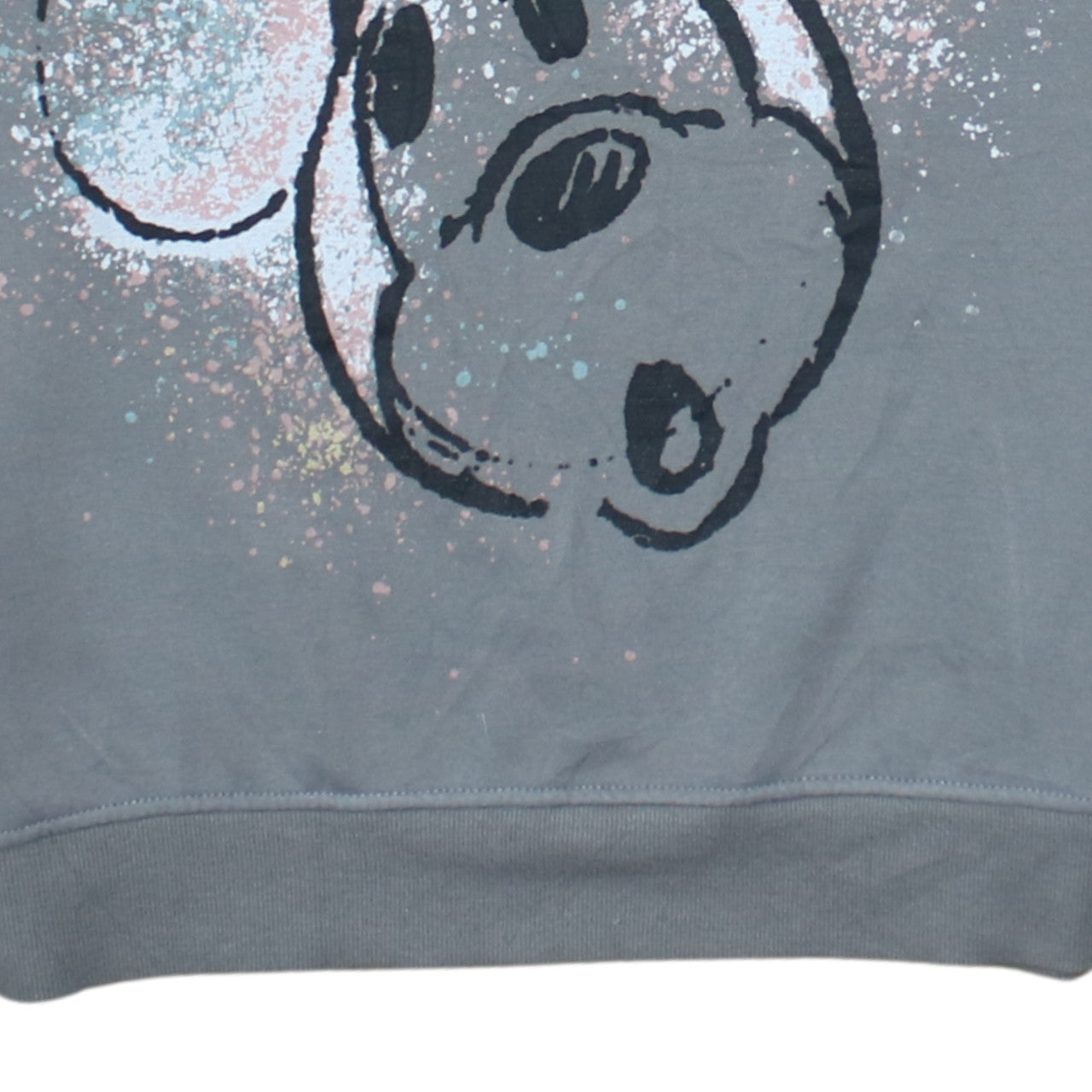 Womens UK Size XS Disney Grey Pullover Sweatshirt