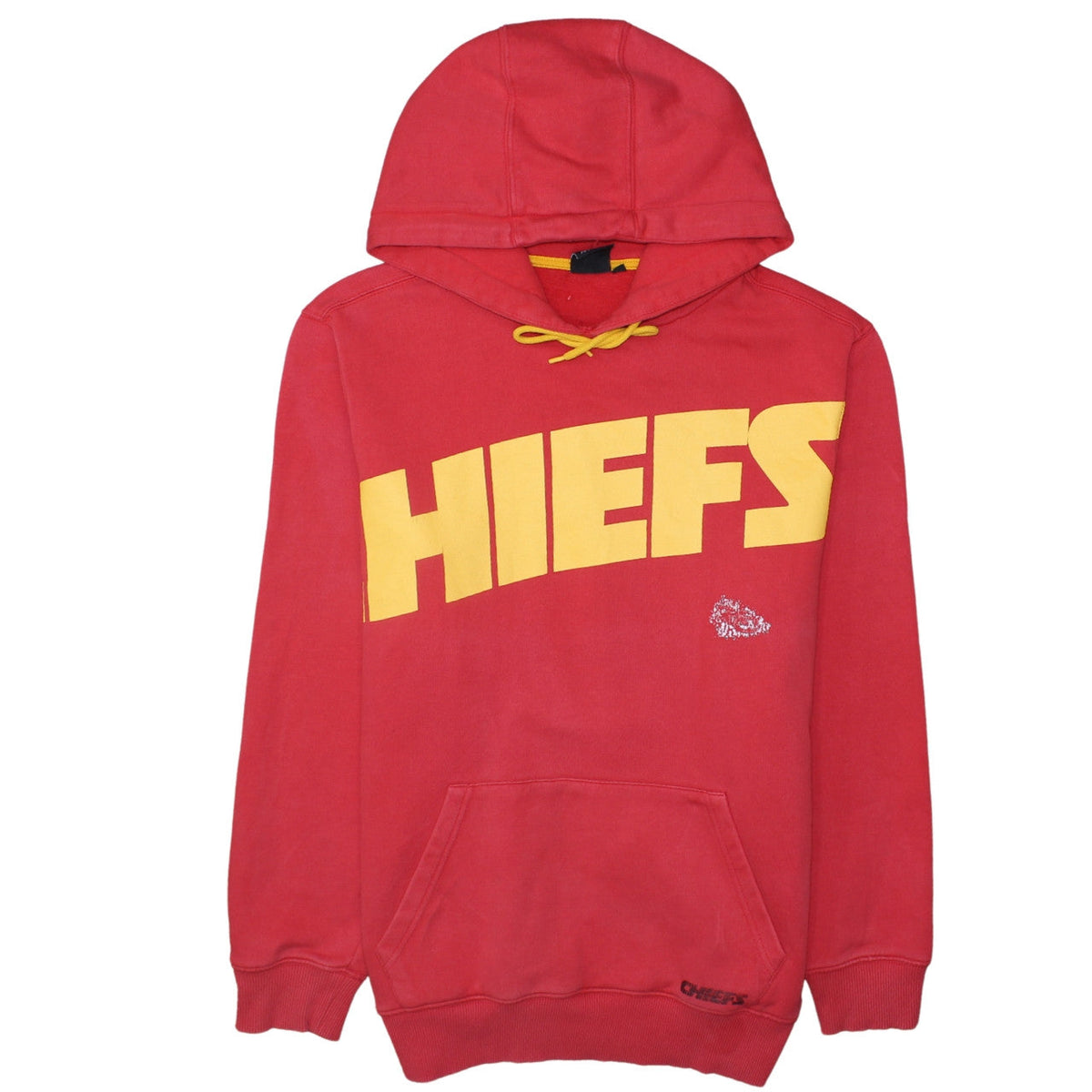 Mens UK Size L NFL Team Apparel Red Pullover Hoodie