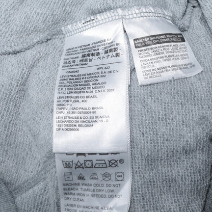 Teens UK Size S Levi's Grey Pullover Hoodie