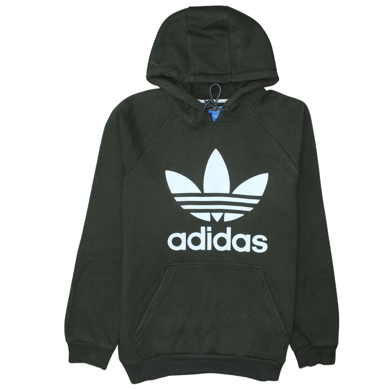 Mens UK Size L adidas Green Pullover Hoodie