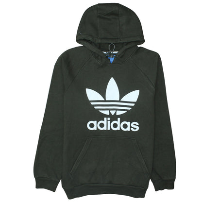 Mens UK Size L adidas Green Pullover Hoodie