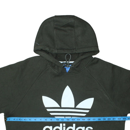 Mens UK Size L adidas Green Pullover Hoodie