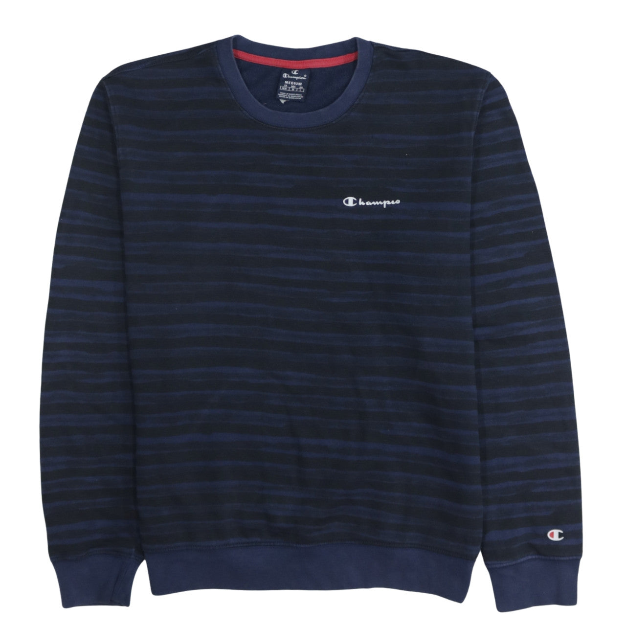 Mens UK Size M Champion Blue Pullover Sweatshirt