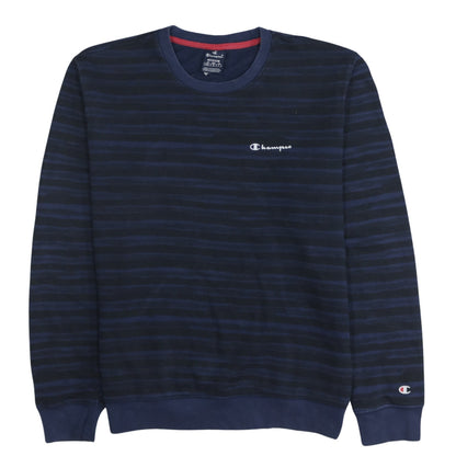 Mens UK Size M Champion Blue Pullover Sweatshirt