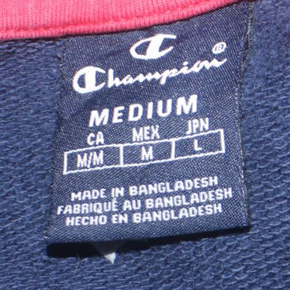 Mens UK Size M Champion Blue Pullover Sweatshirt