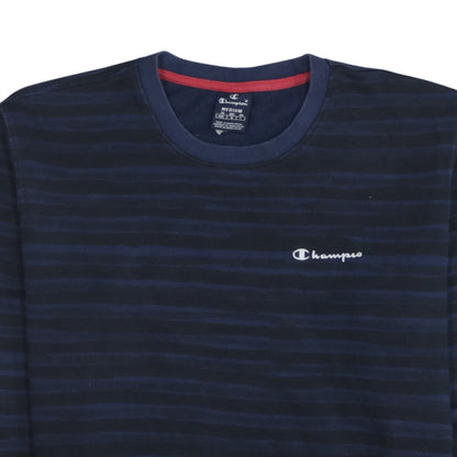 Mens UK Size M Champion Blue Pullover Sweatshirt