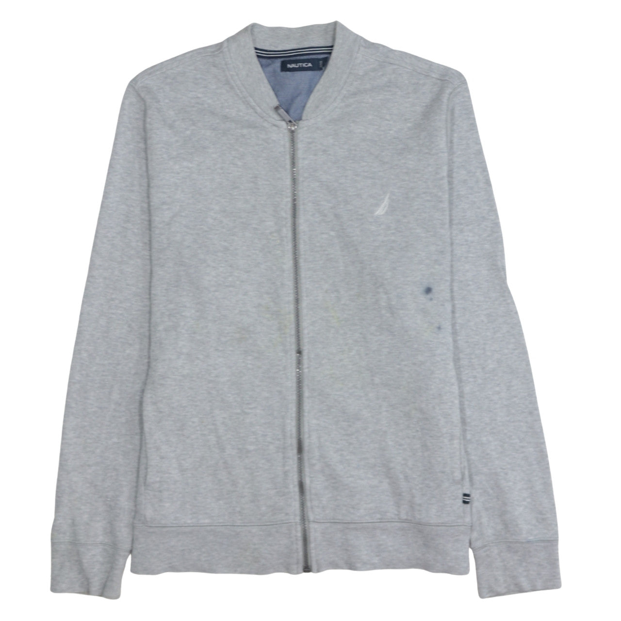 Mens UK Size L Nautica Grey Casual Walking Gym & Training Jacket