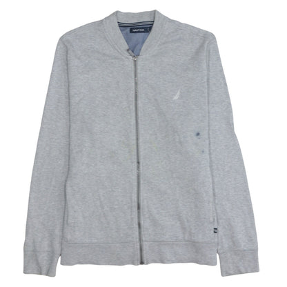Mens UK Size L Nautica Grey Casual Walking Gym & Training Jacket