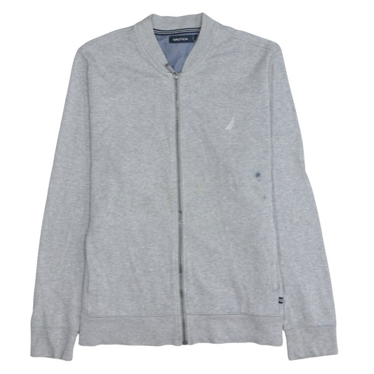 Mens UK Size L Nautica Grey Casual Walking Gym & Training Jacket