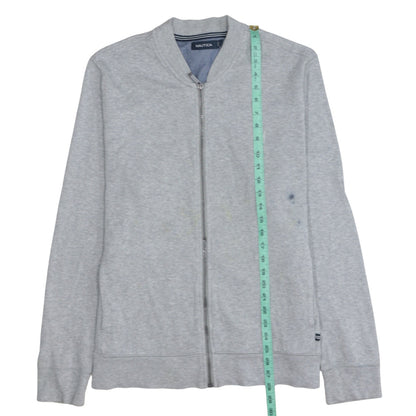 Mens UK Size L Nautica Grey Casual Walking Gym & Training Jacket