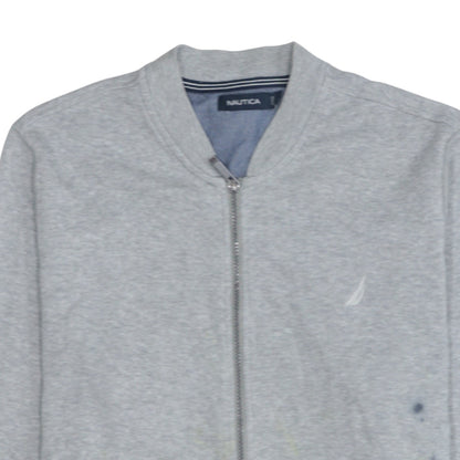 Mens UK Size L Nautica Grey Casual Walking Gym & Training Jacket