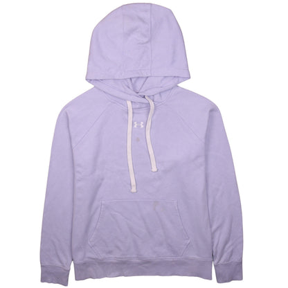 Womens UK Size L Under armour Purple Pullover Hoodie